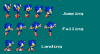 Sonic jump sprite